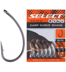 Гачок Select Carp Curve Shank #8 (10 шт/уп)