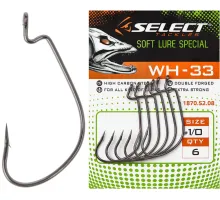 Крючок Select WH-33 #1/0 (6 шт/уп)