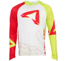 Raglan Select Hooded Jersey L Red/Green