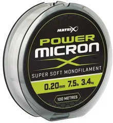Леска Matrix Power Micron X 100m 0.09mm 2.0lb/0.9kg