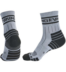 Носки Viking Fishing Arvid L(40-42) серо-черный