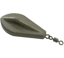 Sinker Orange Trilobe Lead Glider with swivel 85g