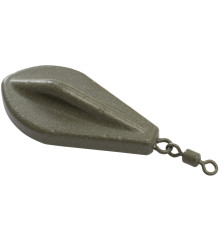 Sinker Orange Trilobe Lead Glider with swivel 113g