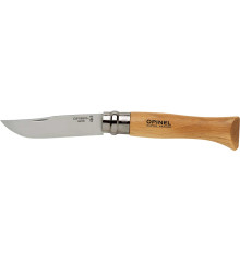 Opinel knife #8 Inox. Handle - Beech