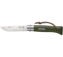Ніж Opinel Trekking №8 Inox. Колір - зелений