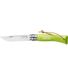 Knife Opinel No. 7 Inox Trekking light green