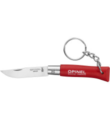 Нож Opinel Keychain №4 Inox. Цвет - красный