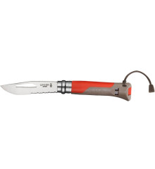 Knife Opinel No. 8 Outdoor earth-red