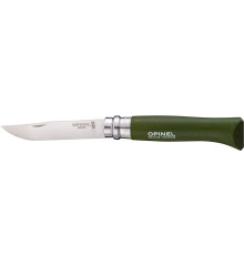 Knife Opinel No. 8 Inox green (blister)