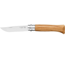 Ніж Opinel №8 Inox. Рукоять - оливкове дерево
