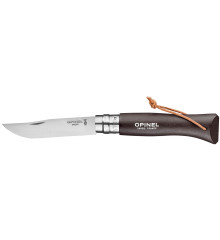 Opinel Trekking knife No. 8 Inox. Brown color