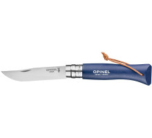 Opinel Trekking knife No. 8 Inox. Dark-blue colour