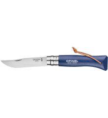 Opinel Trekking knife No. 8 Inox. Dark-blue colour