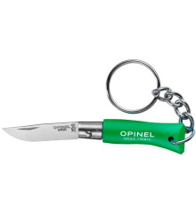 Нож Opinel Keychain №2 Inox. Цвет - зеленый