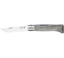 Knife Opinel No. 8 VRI Laminated. Color - gray