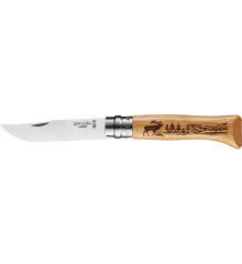 Knife Opinel No. 8 Animalia 