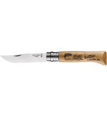 Knife Opinel No. 8 Animalia 