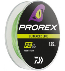 Шнур Daiwa Prorex UL Braid PE 135m (салат.) #0.40/0.10mm 6.0lb/2.8kg