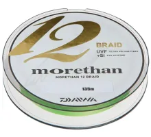 Шнур Daiwa UVF Morethan Sensor 12 EX+SI 150m (Lime Green) #1.5/0.16mm 31lb/14.0kg