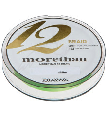 Cord Daiwa UVF Morethan Sensor 12 EX+SI 150m (Lime Green) #1.0/0.12mm 22lb/10.2kg