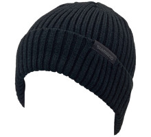 Shimano Knit Watch Regular Windproof hat: black