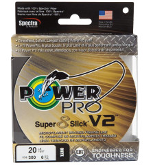 Шнур Power Pro Super 8 Slick V2 (Moss Green) 275m 0.19mm 33lb/15.0kg