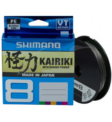 Шнур Shimano Kairiki 8 300m 0.13mm 8.2kg Grey