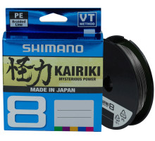 Шнур Shimano Kairiki 8 PE (Steel Gray) 300m 0.215mm 20.8kg