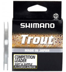Fluorocarbon Shimano Trout Competition Fluorocarbon 50m 0.120mm 1.05kg Clear
