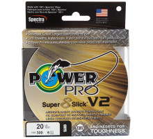 Шнур Power Pro Super 8 Slick V2 (Moss Green) 135m 0.23mm 38lb/17.0kg