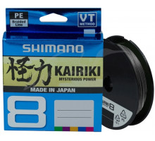 Шнур Shimano Kairiki 8 PE (Steel Gray) 150m 0.350mm 39.5kg