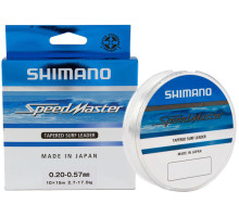 Шоклидер Shimano Speedmaster Tapered Surf Leader (Clear) 10X15m 0.33-0.57mm 7.2-17.0kg
