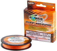 Cord Power Pro 150m Pro Bite Motion Orange / Black 0.23mm 15kg / 33lb