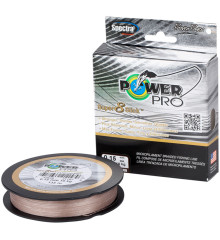 Шнур Power Pro Super 8 Slick 135m Timber Brown 0.13mm 8kg/18lb