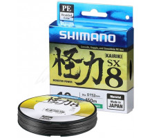 Шнур Shimano Kairiki SX8 PE (Steel Gray) 150m 0.15 mm 9.0 kg