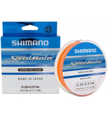 Шоклидер Shimano Speedmaster Tapered Surf Leader 10X15m 0.33-0.57mm 7.2-17.0kg