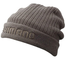 Shimano Breath Hyper +°C Fleece Knit Hat 18 c:charcoal