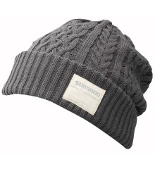 Шапка Shimano Knit Watch Regular ц:charcoal