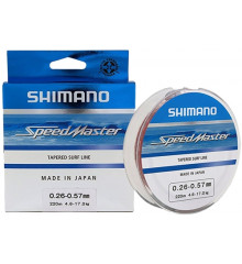 Шоклидер Shimano Speedmaster Tapered Surf Line 220m 0.33-0.57mm 7.2-17.0kg