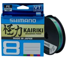 Шнур Shimano Kairiki 8 PE (Multi Color) 300m 0.16mm 10.3kg