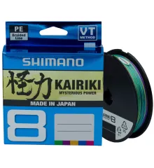 Шнур Shimano Kairiki 8 PE (Multi Color) 300m 0.19mm 12.0kg