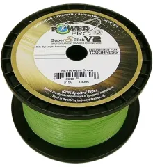 Шнур Power Pro Super 8 Slick V2 (Aqua Green) 2740m 0.28mm 44lb/20.0kg