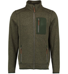 Кофта Orbis Textil Herrenjacke Strick-Fleece. 2XL. Олива