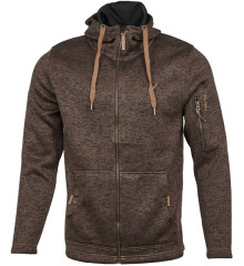 Куртка Orbis Textil Herrenjacke Strick-Fleece 418000-69. L. Темно-коричневий