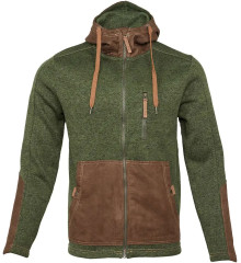 Куртка Orbis Textil Herrenjacke Strick-Fleece 418001-56. M. Зелений