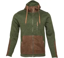 Куртка Orbis Textil Herrenjacke Strick-Fleece 418001-56. L. Зелений