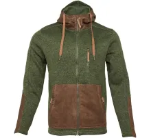 Jacket Orbis Textil Herrenjacke Strick-Fleece 418001-56. 2XL. Green
