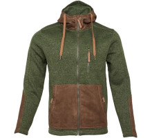 Куртка Orbis Textil Herrenjacke Strick-Fleece 418001-56. 3XL. Зеленый