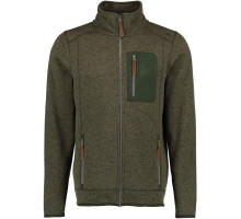 Кофта Orbis Textil Herrenjacke Strick-Fleece. 4XL. Олива