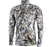 Термосвітер Sitka Gear Merino Core Lightweight Half-Zip. Розмір – 3XL. Колір: optifade elevated II